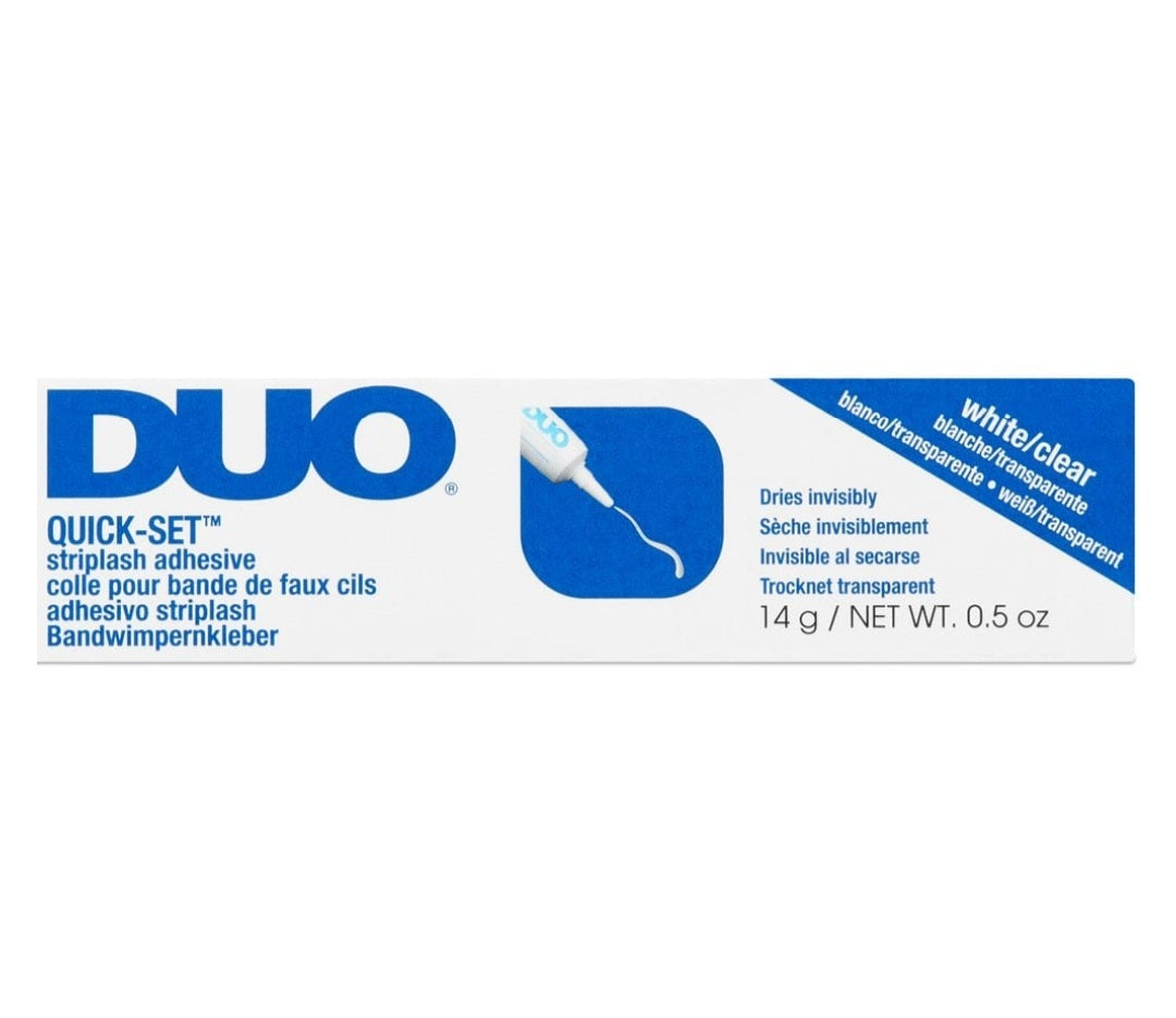 Duo Striplash Adhesive White/Clear False Lashes Glue
